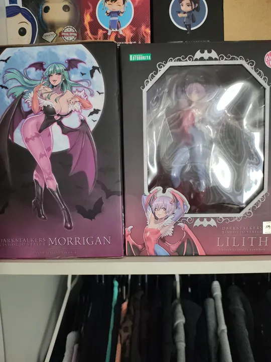 Kit Bishoujo Lilith + Morrigan Originais 