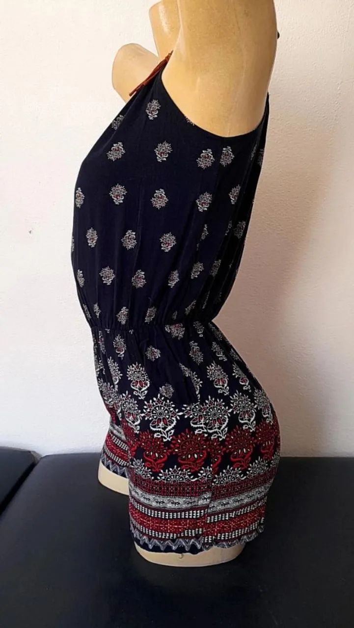 Macacão feminino estampado - Foto 4