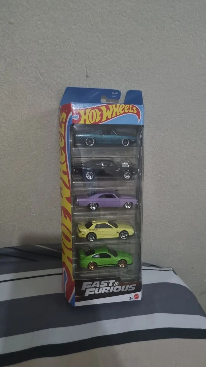 Hot Wheels Pacote com 5 carrinhos, FAST FURIOUS  - Foto 2