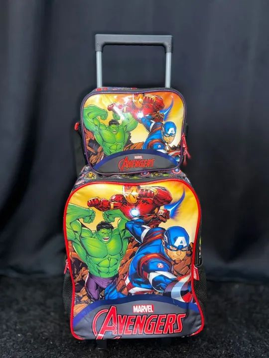 Mochila de rodinhas Avengers - Foto 5