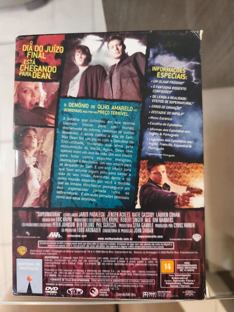 Dvd Supernatural - 3° Temporada  - Foto 2