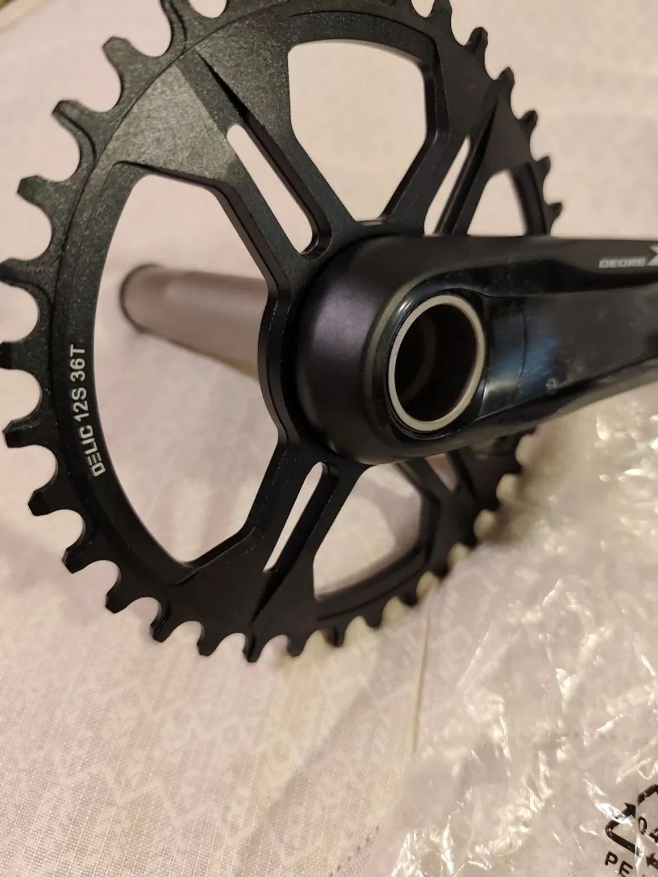 Pedivela Shimano Deore XT M8100 170mm - Foto 5