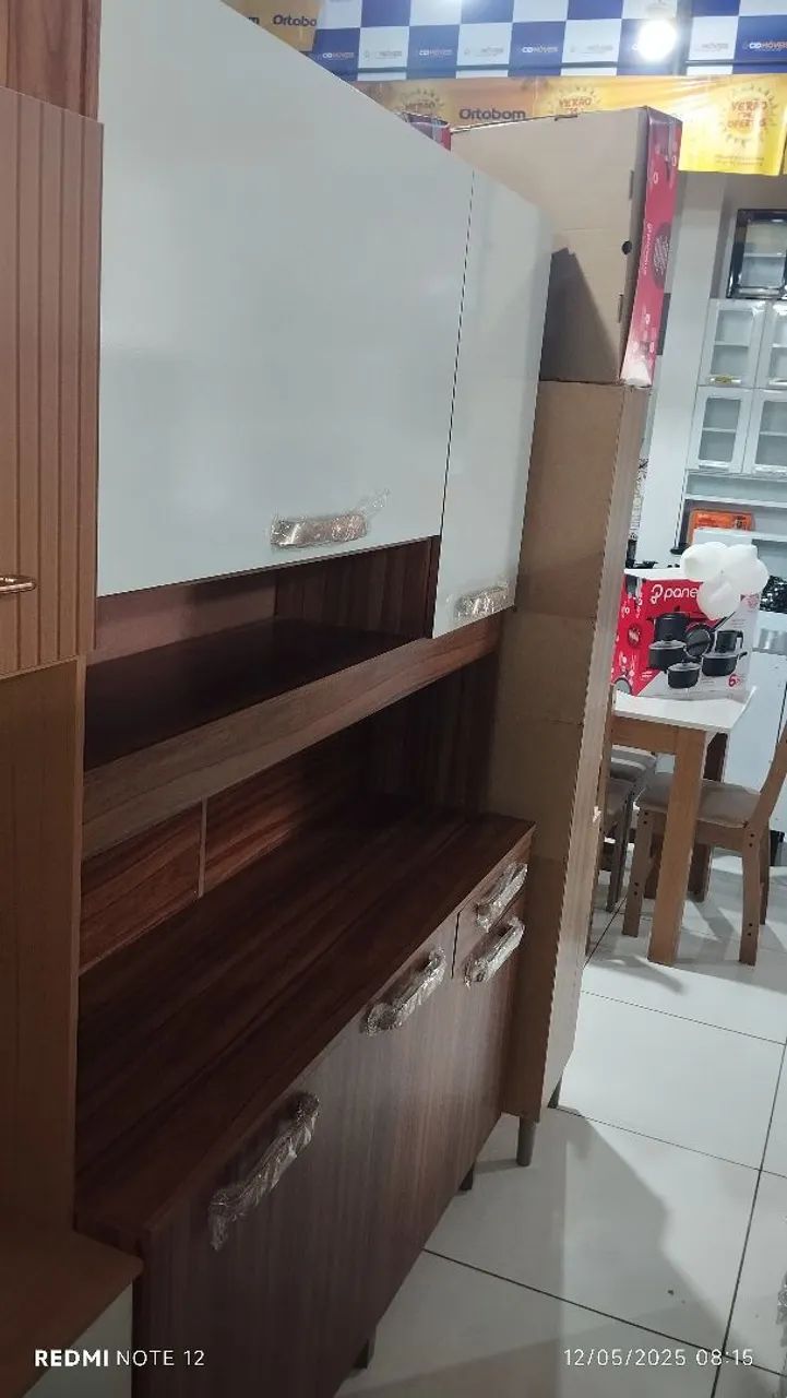 Armário de Cozinha Amadeirado - Foto 2