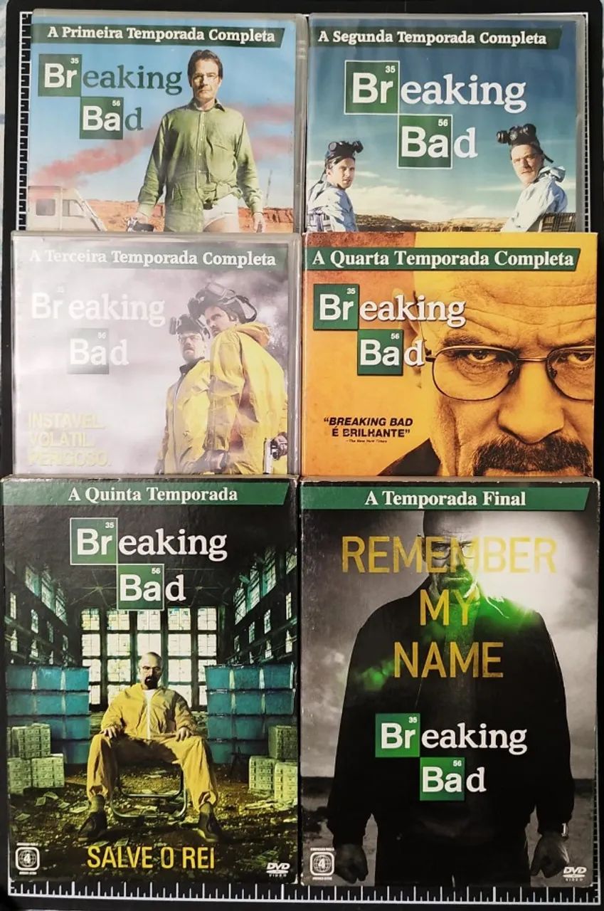 Breaking Bad - All Seasons on DVD