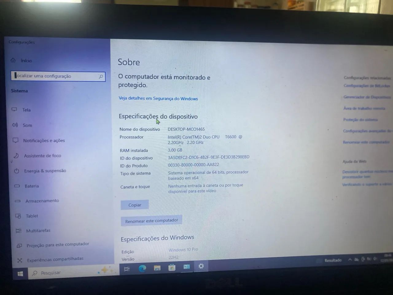 Vendo Notebook I5 Intel Core 2 Duo T6600 3.00GB RAM