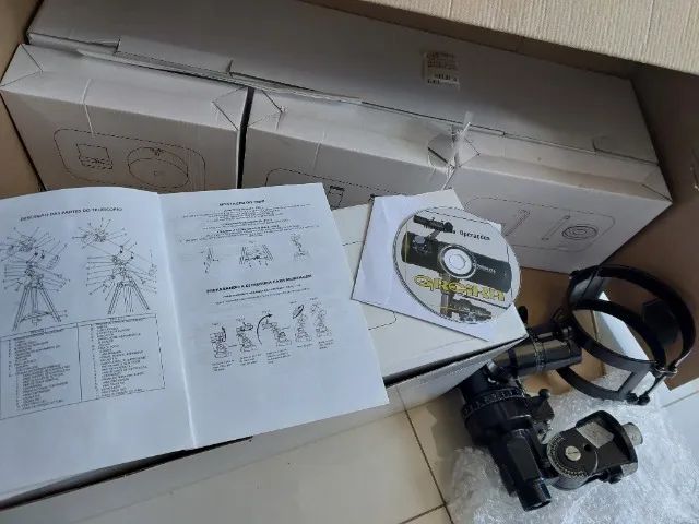 Telescópio Astronômico F1000114 Base Equatorial  - Foto 4