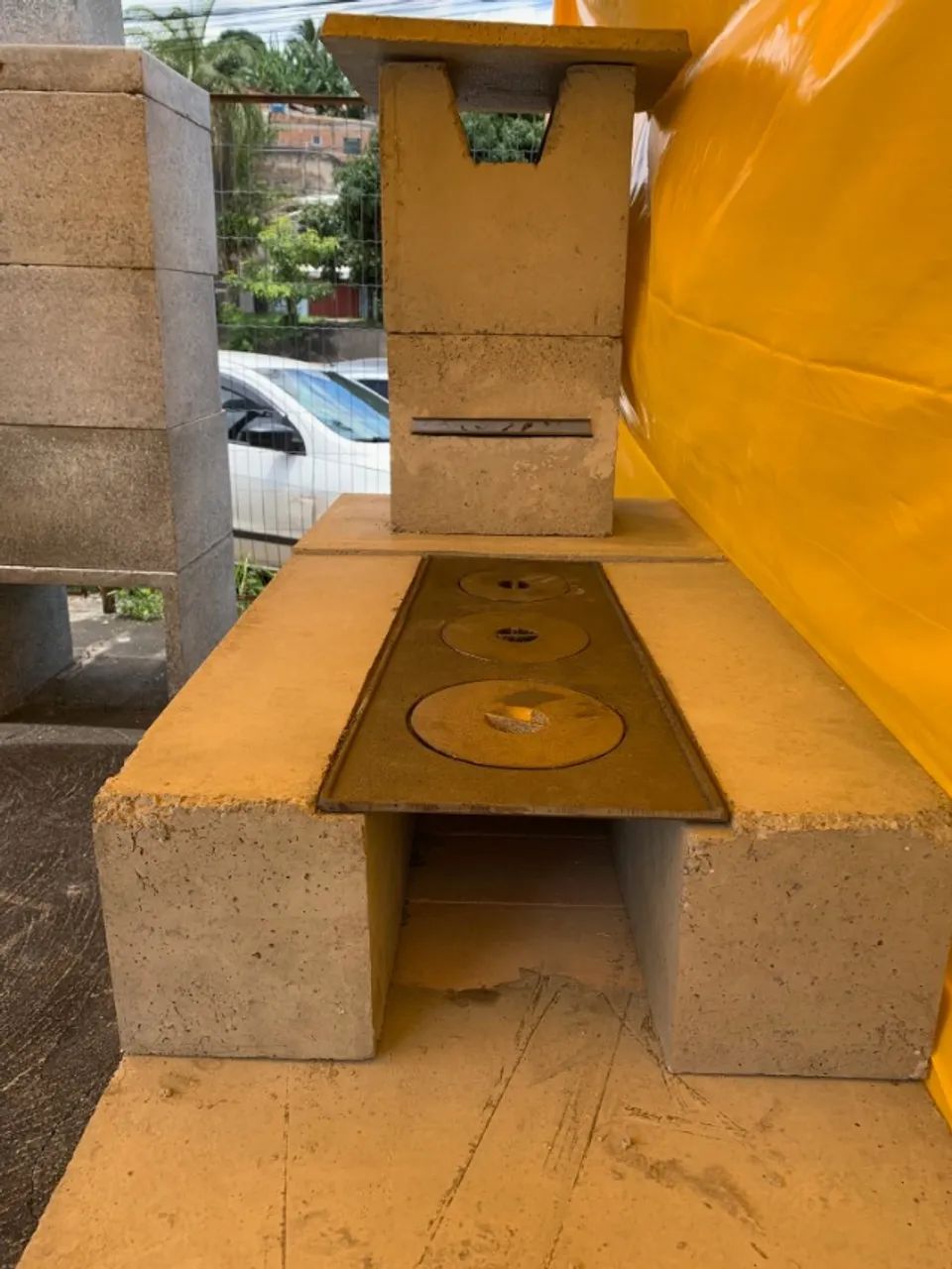 Fogão a lenha pré moldado - Foto 6
