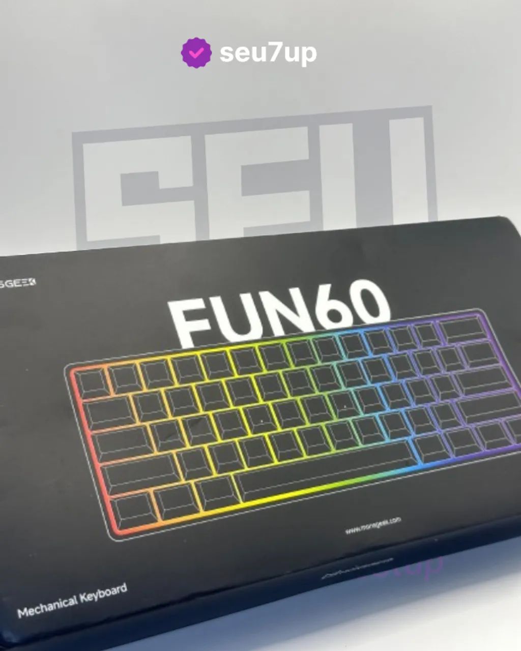 Teclado gamer magnético Monsgeek FUN60 - Foto 4