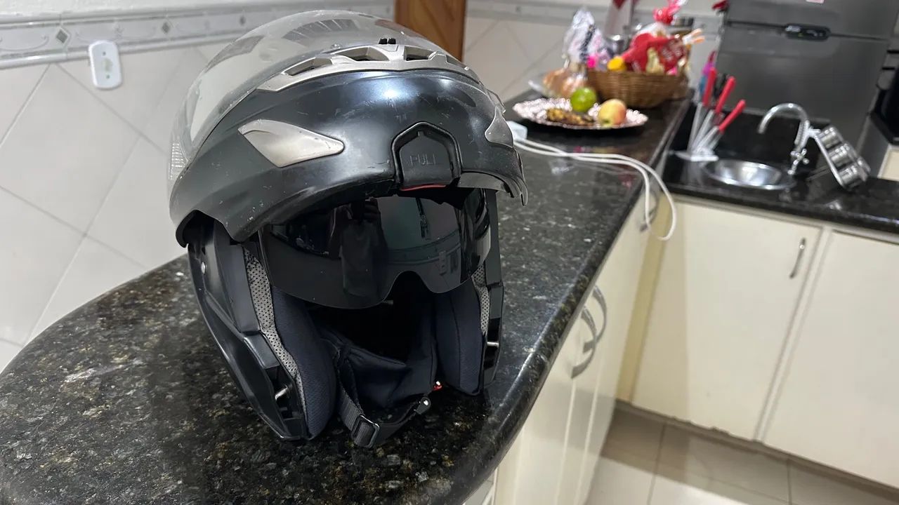 CAPACETE LS2 - FF369 escamoteavel com óculos. - Foto 4