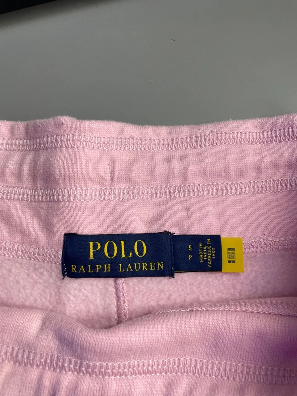 Shorts de Moletom Rosa Polo Ralph Lauren - Foto 4