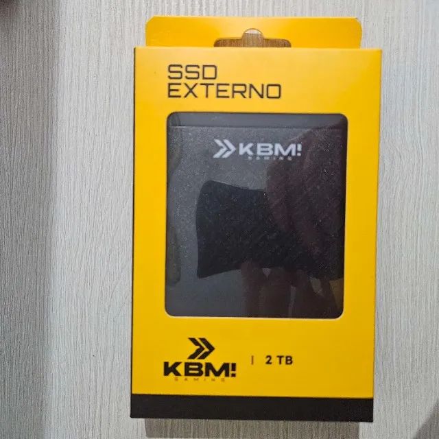 [Novo] SSD Externo 2TB KBM! GAMING, Portátil, USB & USB-C Leitura 390MB/s Gravação 360MB/s - Foto 5