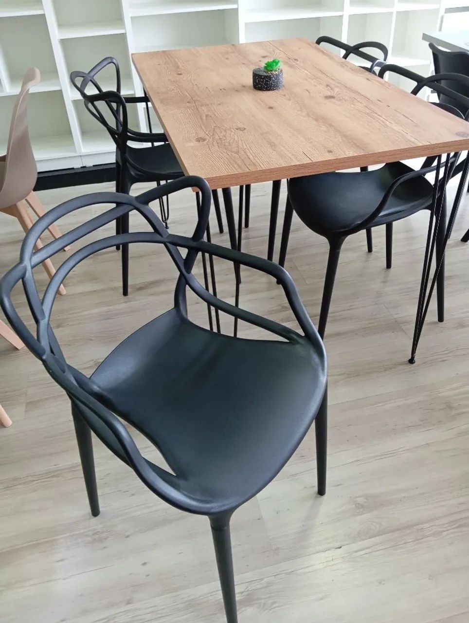 Conjunto Mesa de Jantar com cadeiras Allegra - Foto 3