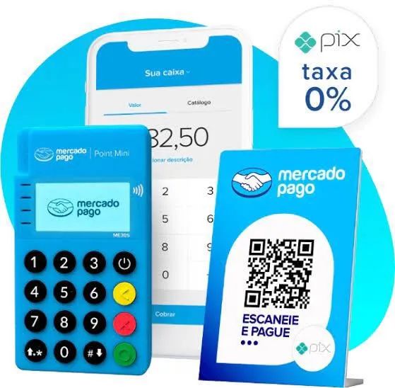 Maquininha de cartão Mercado Pago Point Mini