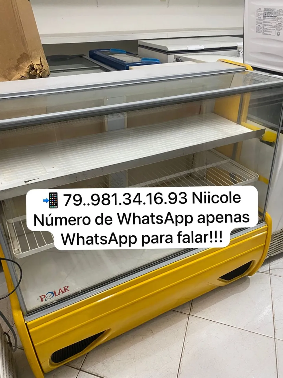 Balcão Refrigerado Polar muito conservado 110w