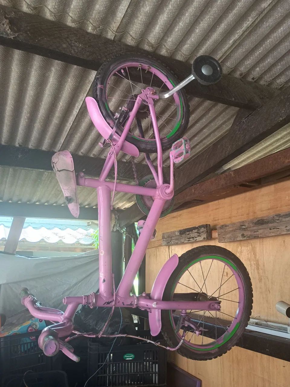 Bicicleta Infantil Rosa - Foto 2