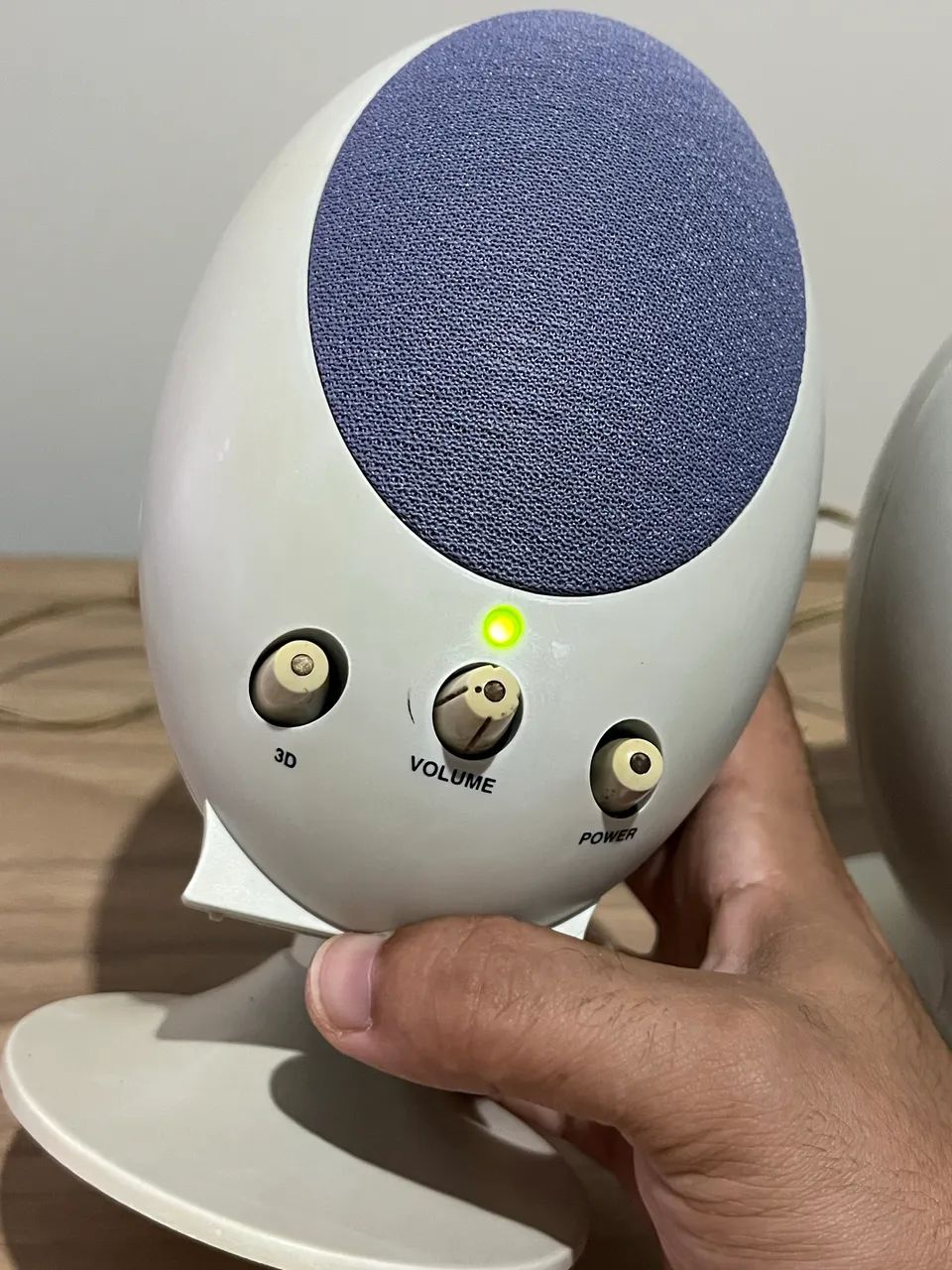 Caixinha de som computador, multimídia speaker 3d, raridade  - Foto 5