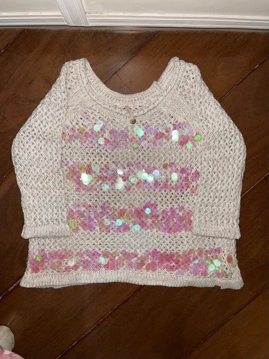 Blusa em tricô da Maria Filó