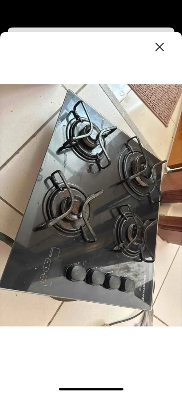 Cooktop Brastemp 4 Bocas Ative
