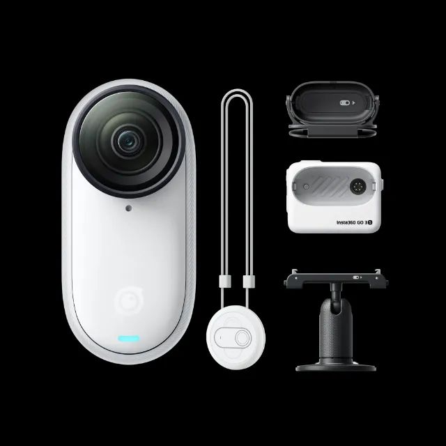 Câmera De Vídeo Insta360 Go 3s 64gb 4k Cor Branca