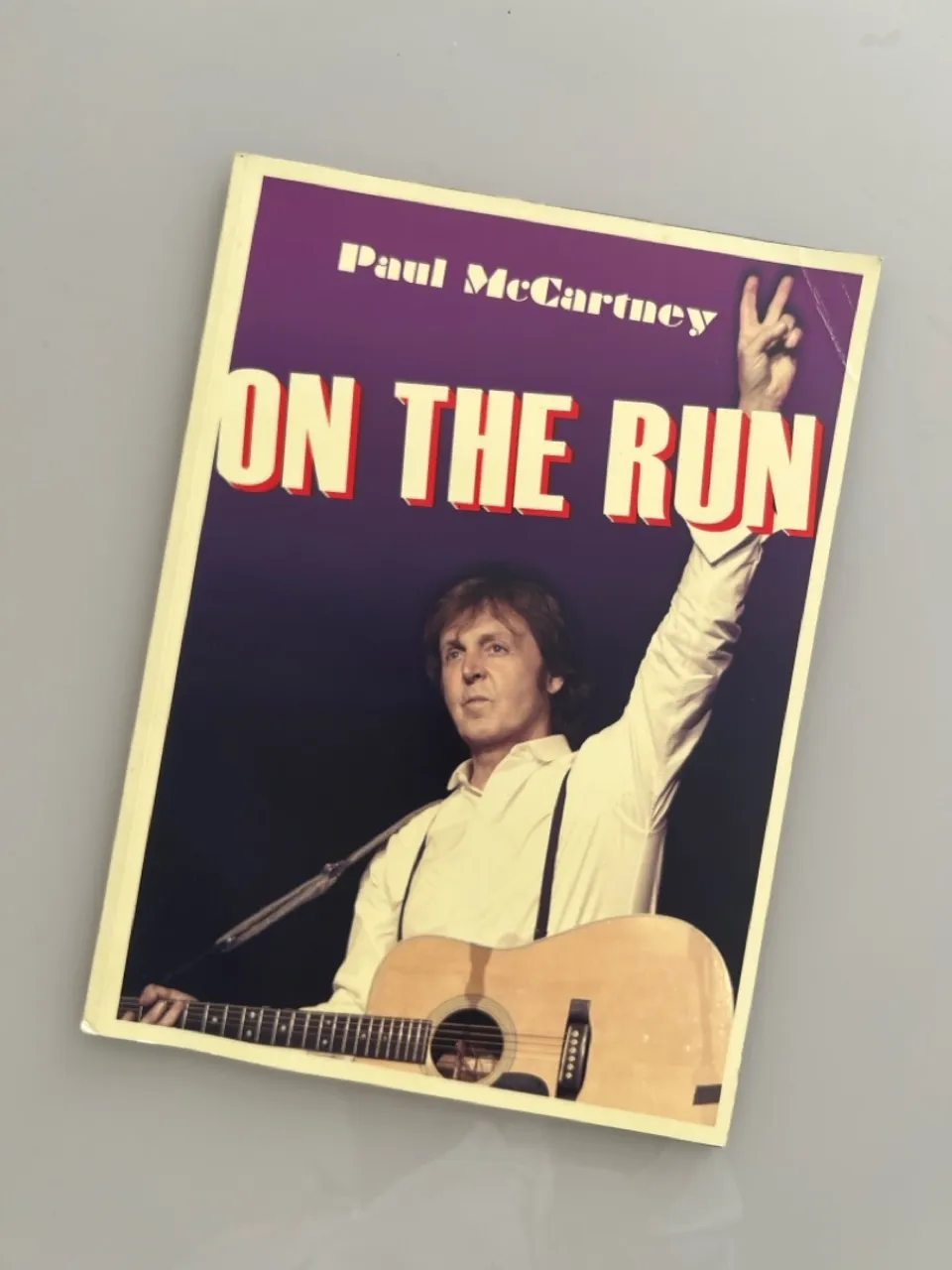 Poster original Paul McCartney On The Run Tour 2012 - Hobbies e