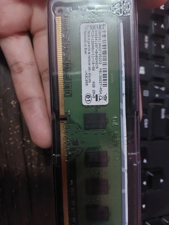 Memória RAM Smart 4GB DDR3 1600MHz PC3-12800U