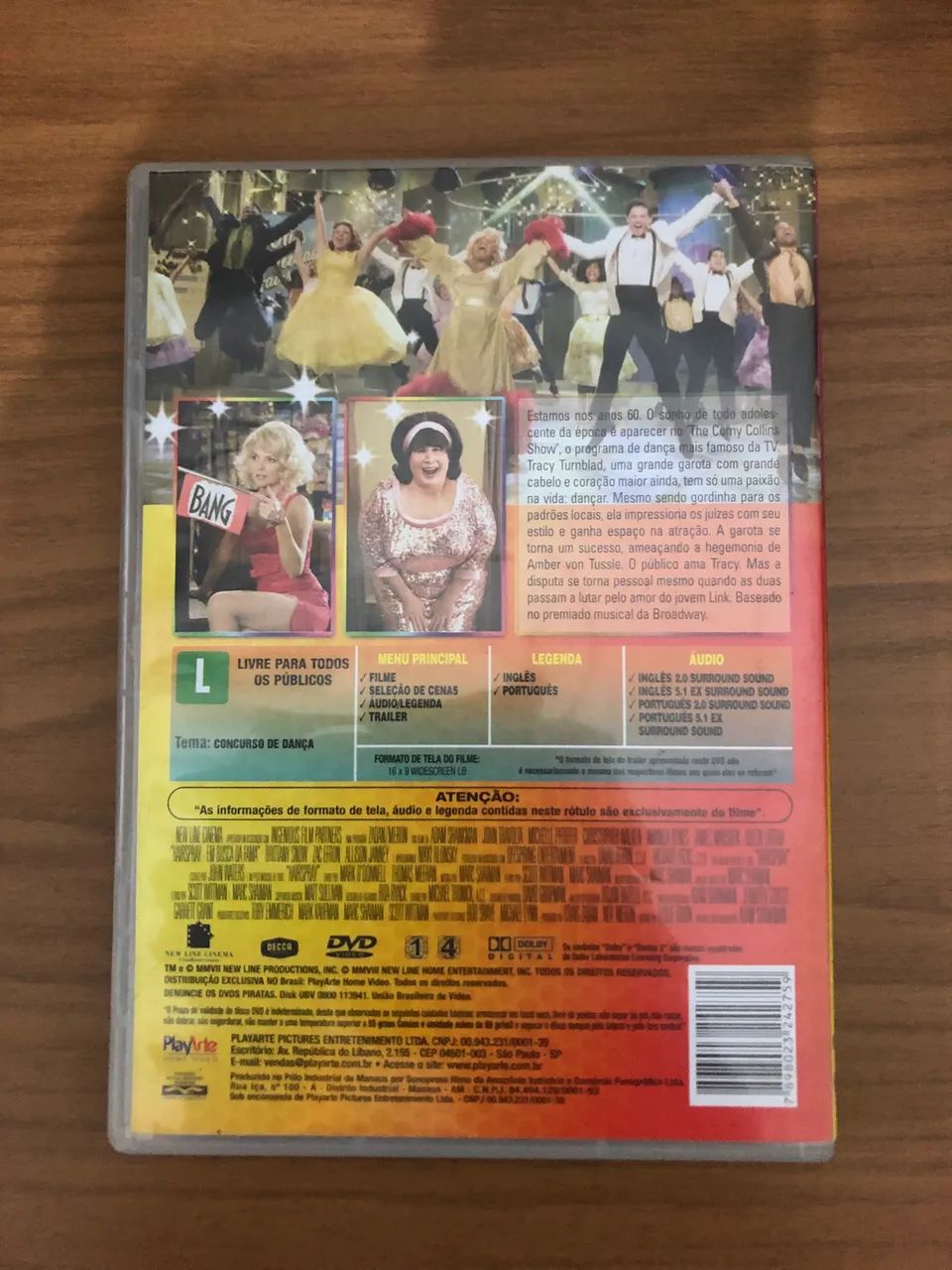Dvd Hairspray - Em busca da fama  - Foto 2