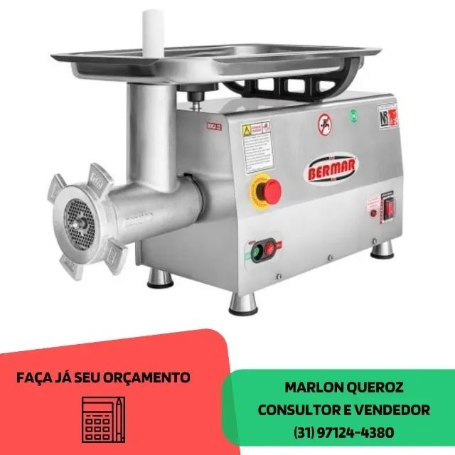 Moedor de Carne Bermar Boca 22 Profissional
