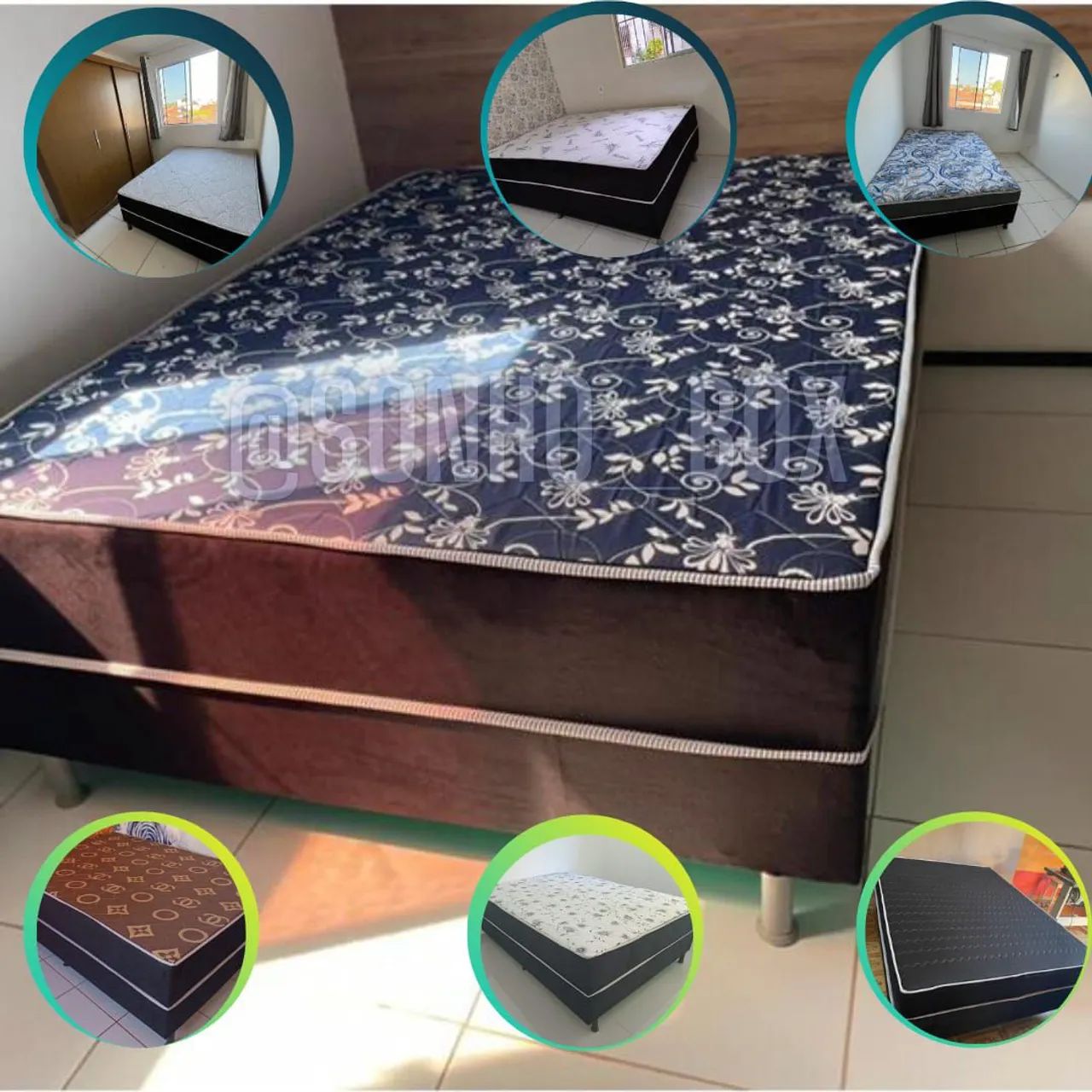 Cama box NOVA com entrega GRATUITA 