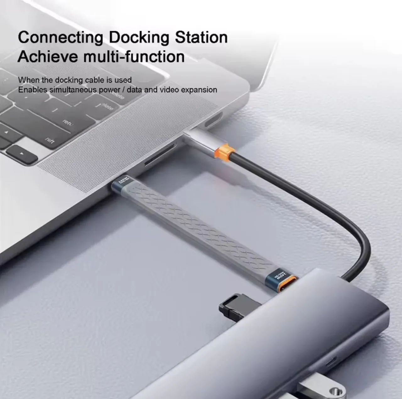 Cabo usb-C 40Gbps 8K 240W *Alta velocidade  - Foto 4