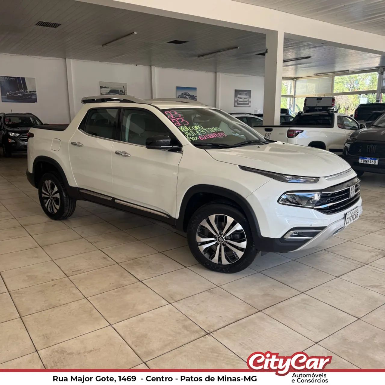 FIAT TORO VOLCANO 1.3 T270 4X2 FLEX AUT. DIESEL 2023 - Foto 3