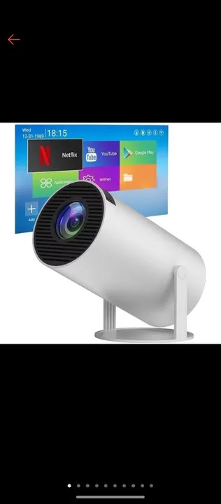 Projetor Portátil Full HD para Home Theater