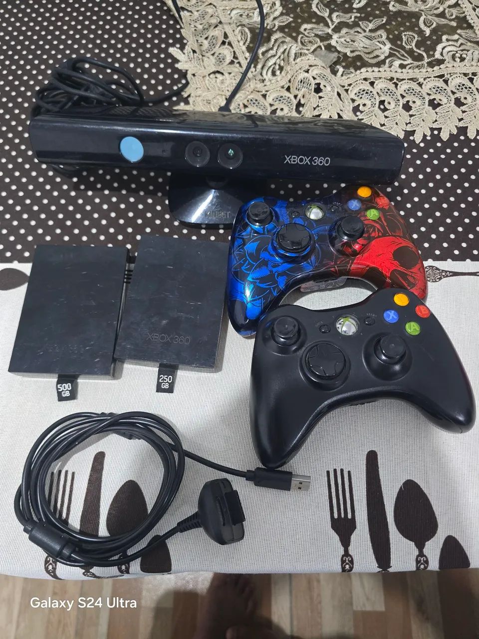Joystick + HD + Kinect Xbox 360