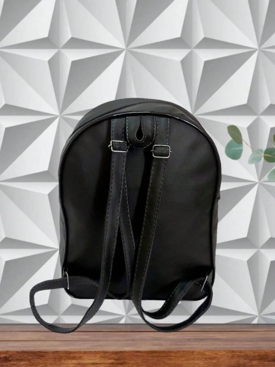 Mochila Feminina, Bolsas E Mochilas Femininas De Couro Ecológico - Foto 6