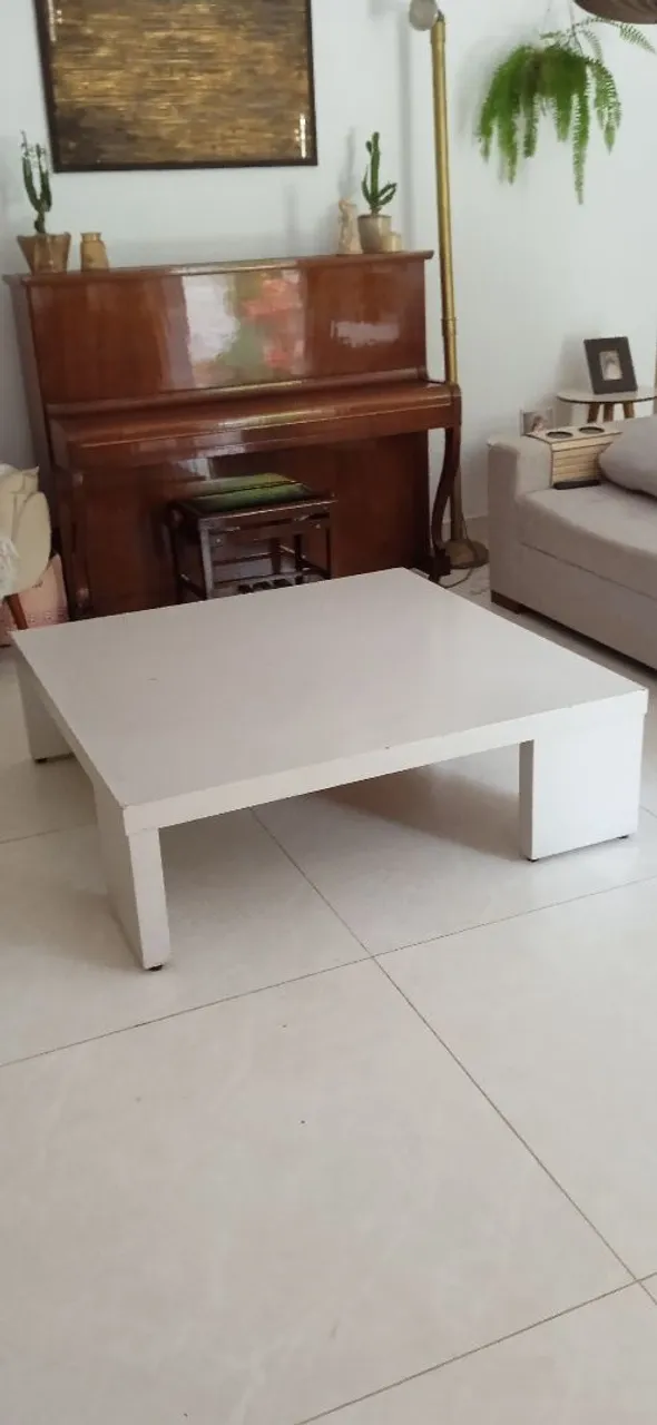 Mesa de Centro Branca