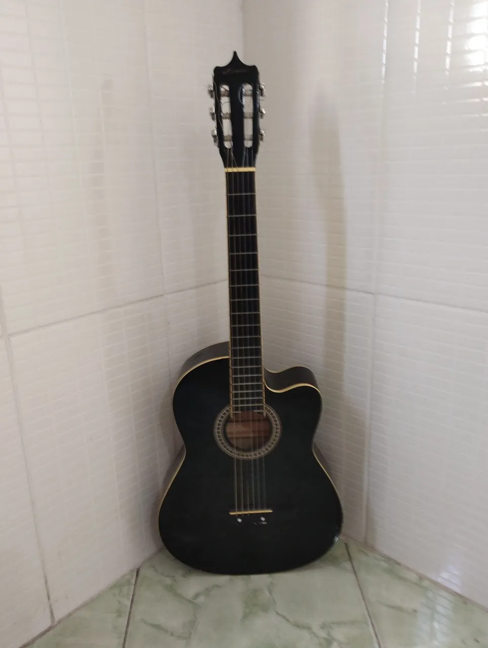 Violão Acústico Preto
