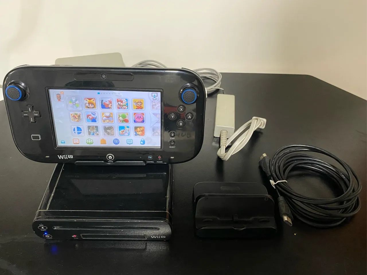Nintendo Wii U Deluxe 32gb Desbloqueado (Aroma) + HD 500gb com 47 jogos +  Lojinha ativa - Foto 5
