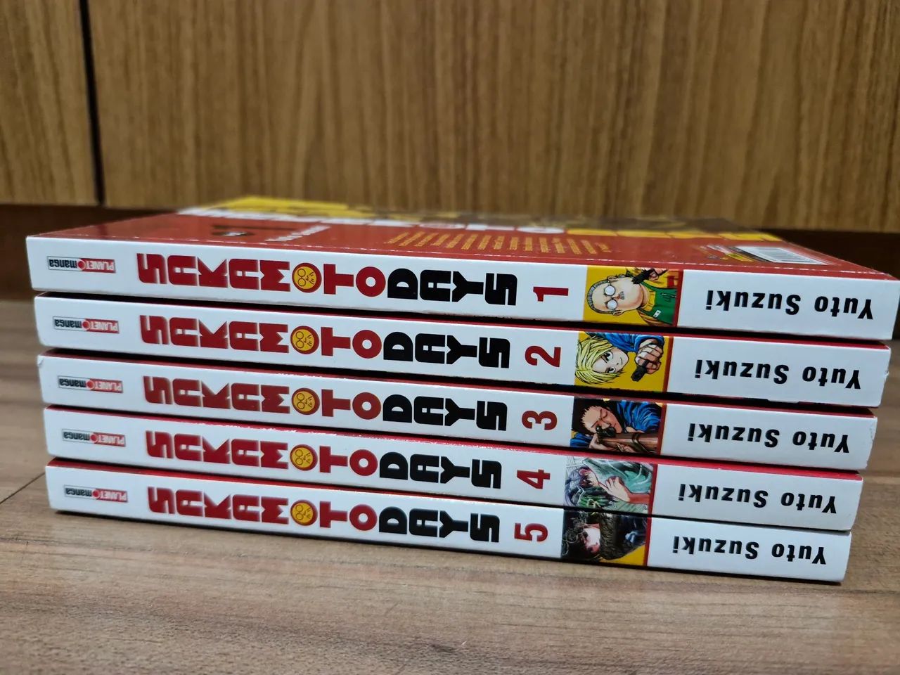 Mangá Sakamoto Days volumes 1 ao 5 - Livros e revistas - Parque
