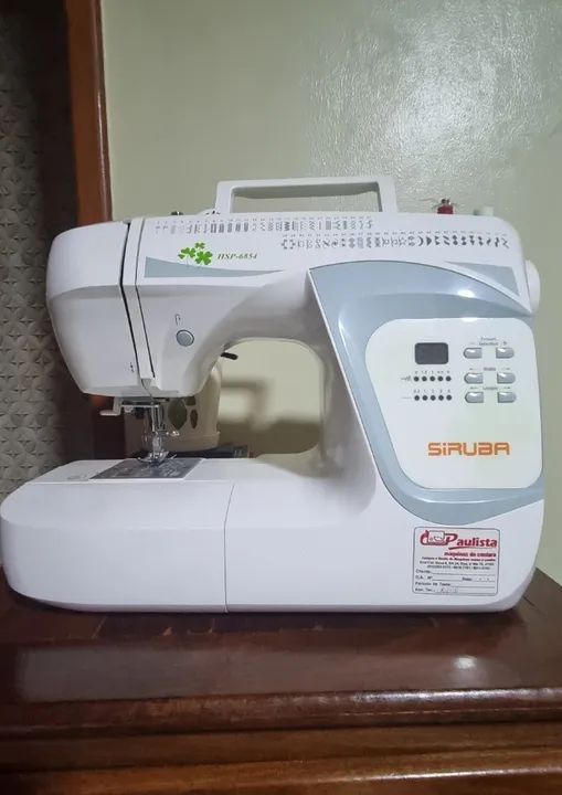 Máquina de costura zig zag Siruba