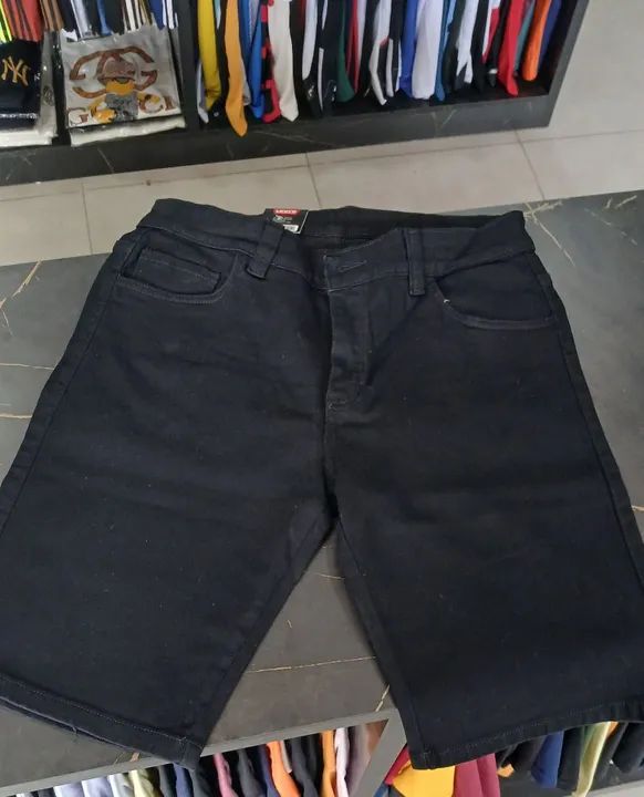 Bermuda jeans masculina  - Foto 3
