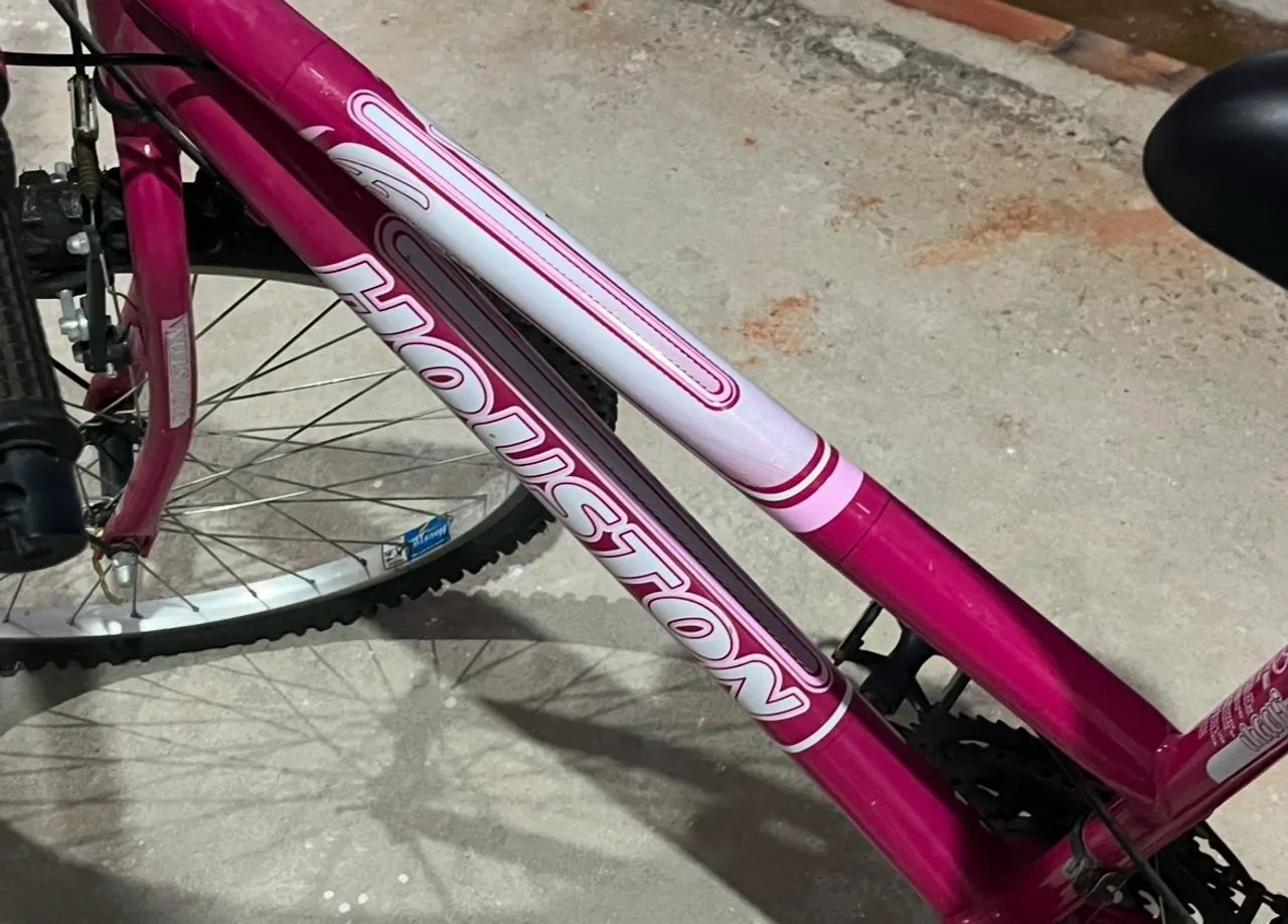 Bicicleta Houston - Rosa - Foto 4
