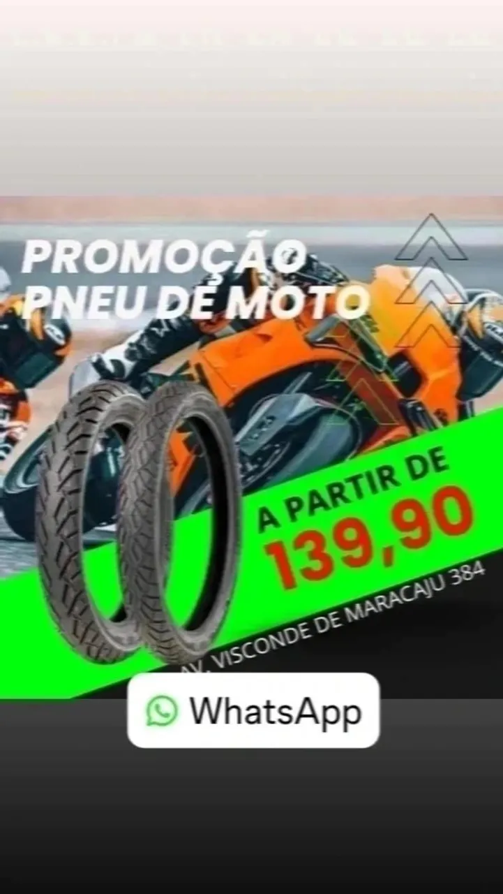 Promoção Pneu de Moto