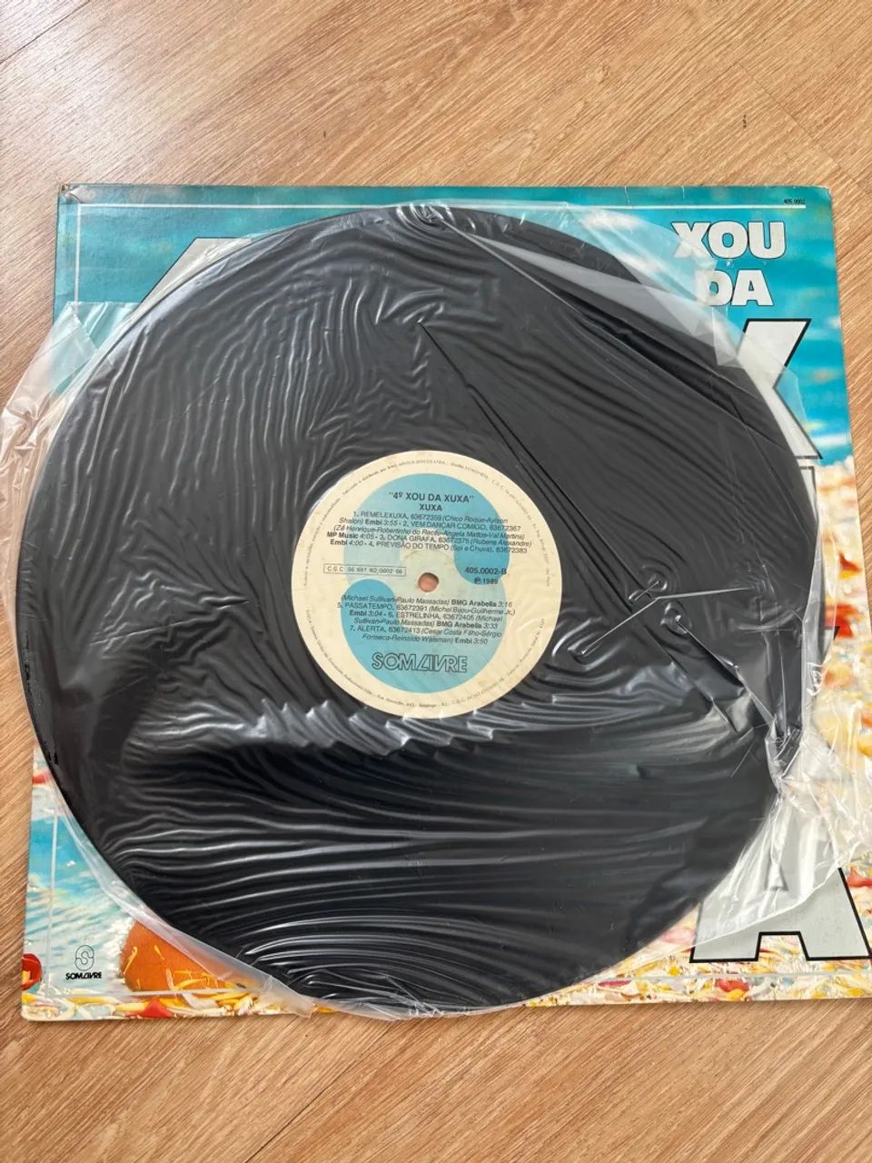 Disco de Vinil - 4º Xou da Xuxa