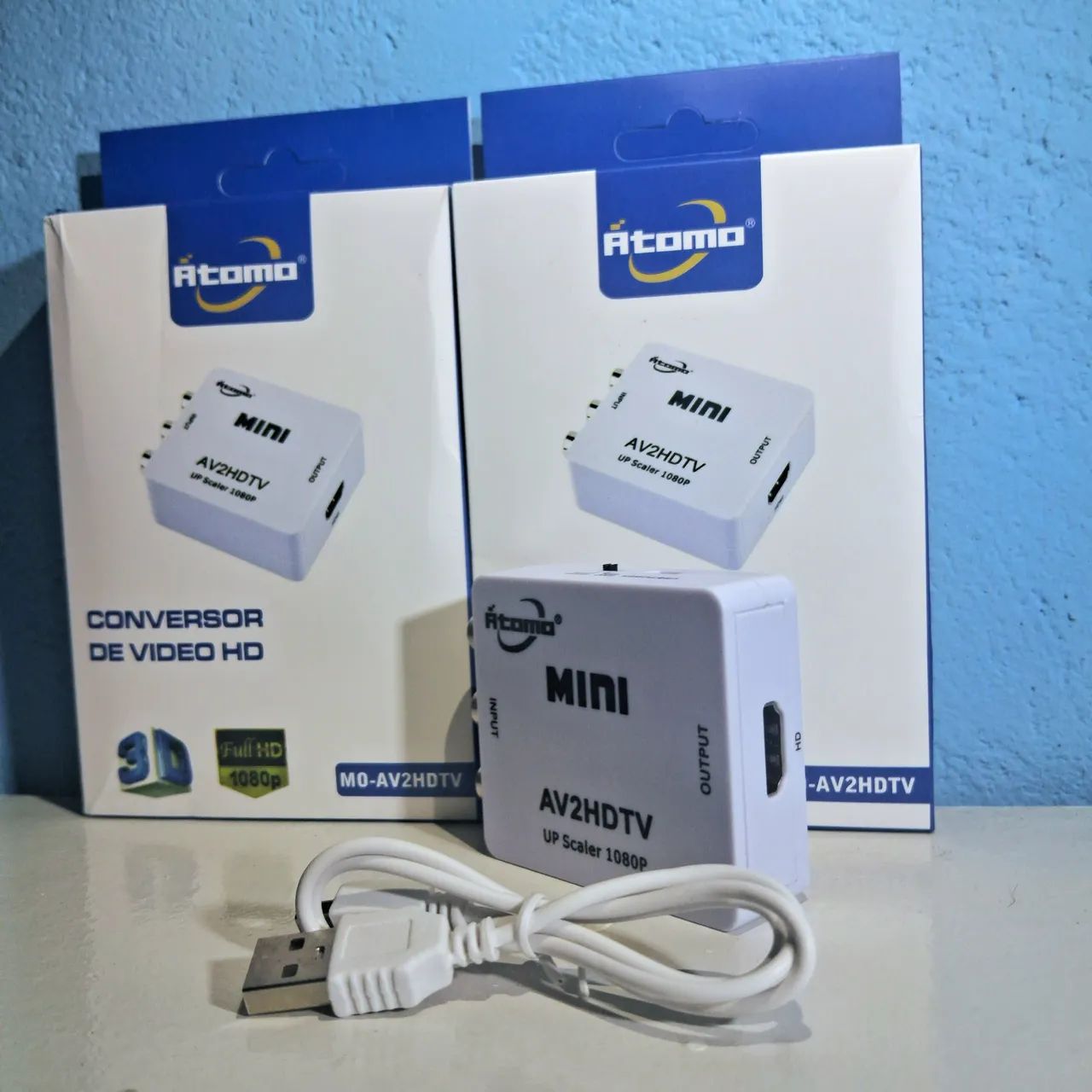Adaptador Av para HDMI 