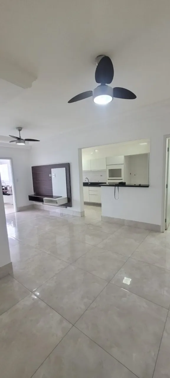 Apartamento para Locação em Praia Grande, Aviação, 2 dormitórios, 2 suítes, 3 banheiros, 1