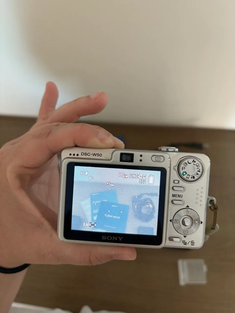 DSC-W50 CYBER SHOT SONY PRATA - Foto 3