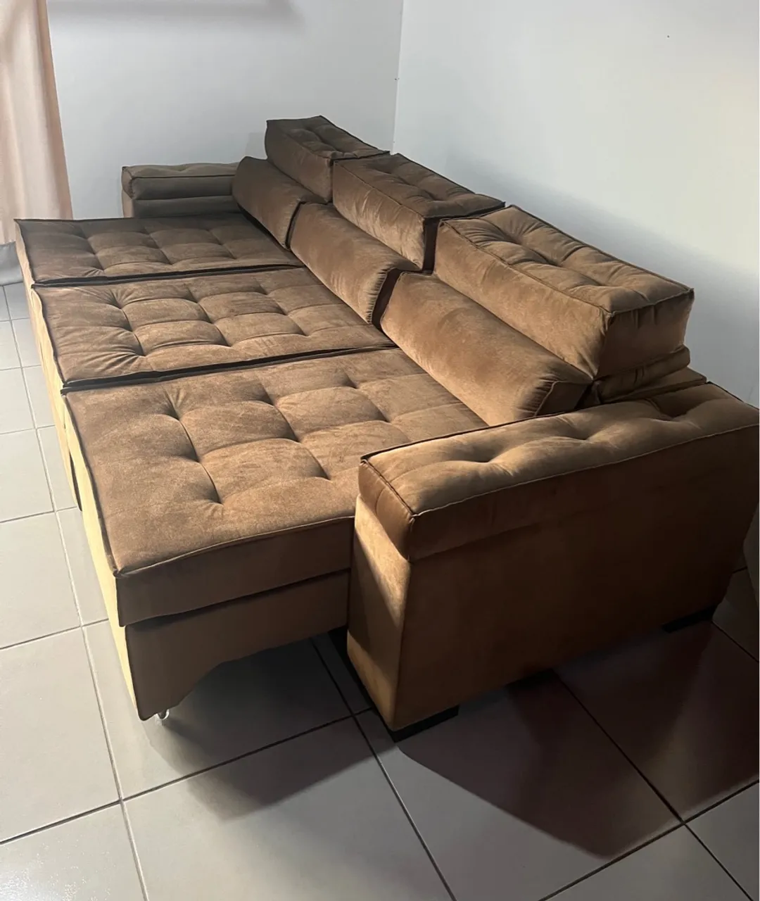 Sofá Modular Confortável e Espaçoso