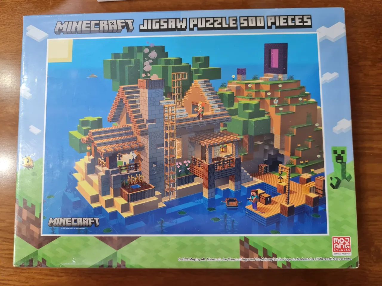 Quebra-cabeça Importado Minecraft 500 peças - Foto 3
