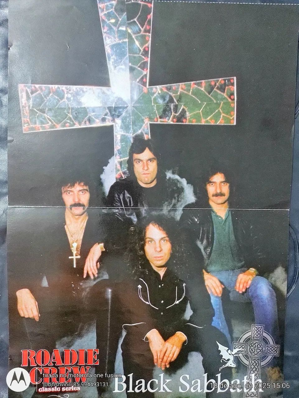 Posters da revista Roadie Crew. Bandas de rock variadas! 