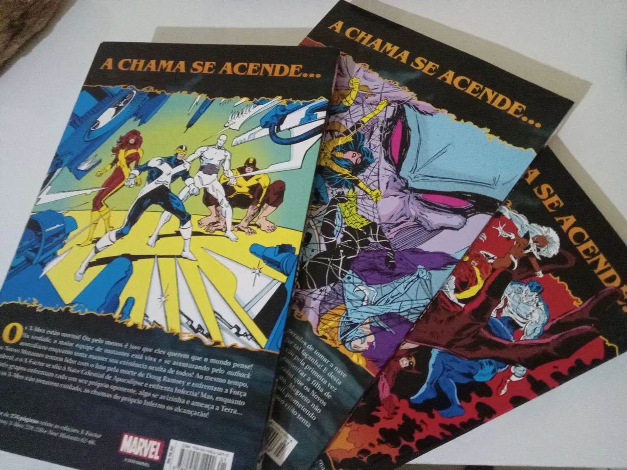 Hqs dos X-Men Inferno - Edições 1, 3, 6 da panini comics - Foto 6