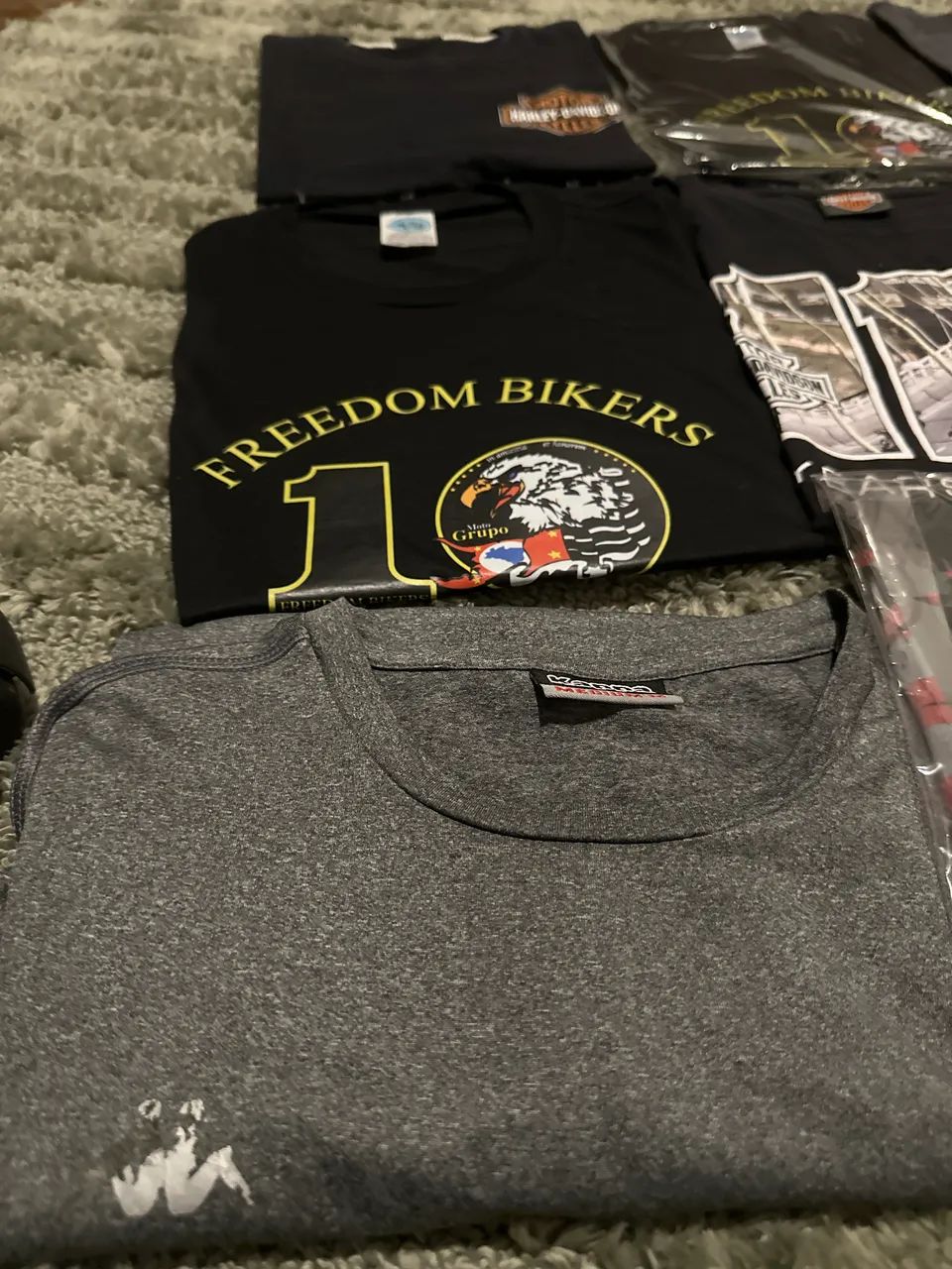 Kit com 9 ( camisetas tamanho M  - Foto 3